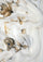 Ivory Cashmere Scarf
Hand-Painted, Frill & Lace